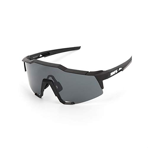 HBGGGGG Gafas de Sol polarizadas Gafas de Deportes Riding Vasos TR90 Ultra Ligero Marco Y PC Lente de la protección UV400 for los Hombres y Las Mujeres (Color : E)