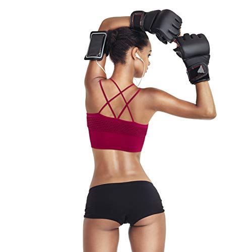 HBselect Sujetador Deportivo Mujer Material Cómodo Suave para Gimnasio Yoga Bailar