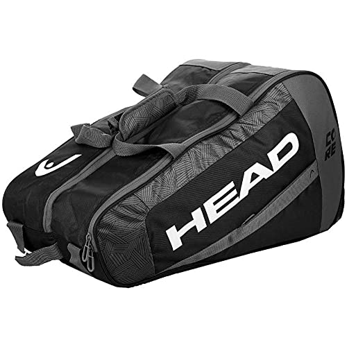 Head Core Combi Bolsa Tenis, Unisex Adulto, Negro/Blanco, Largo-6 Palas de Padel