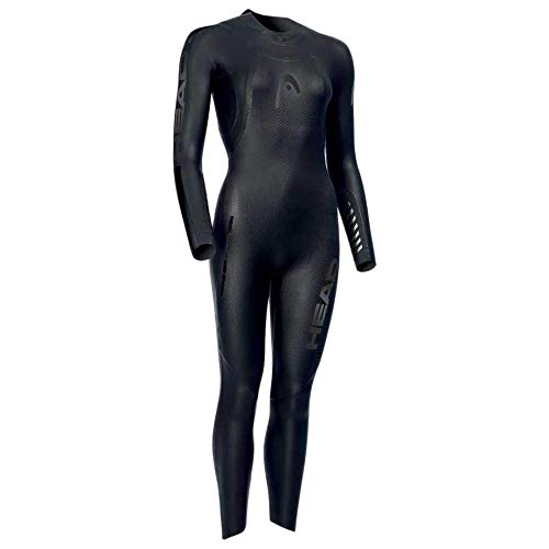 Head Marlin Lady Tri-Wetsuit 5.3.1, 5 Traje Neopreno, Mujer, Black-Silver, 2XL