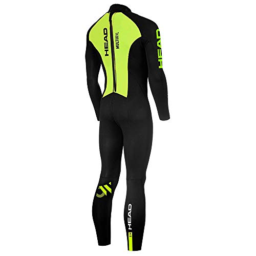 Head Multix VL Man-Multisport Wetsuit 2, 5 Traje Neopreno, Hombre, Black Lime, 3XL