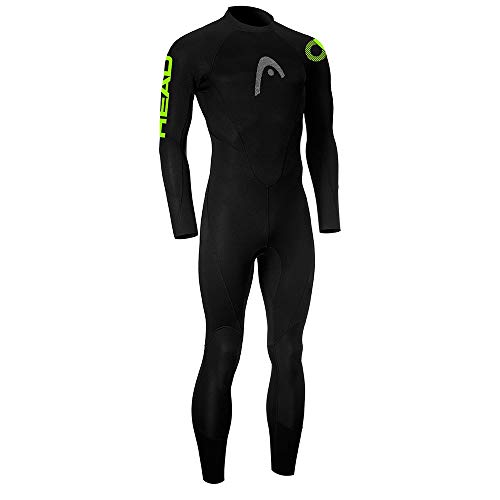 Head Multix VL Man-Multisport Wetsuit 2, 5 Traje Neopreno, Hombre, Black Lime, 3XL