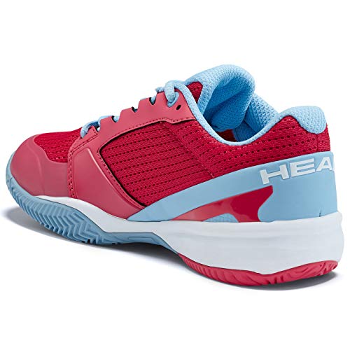 Head Sprint 2.5 Junior Zapatos de Tenis, Niño, Magenta (Magenta/Light Blue), 40 EU