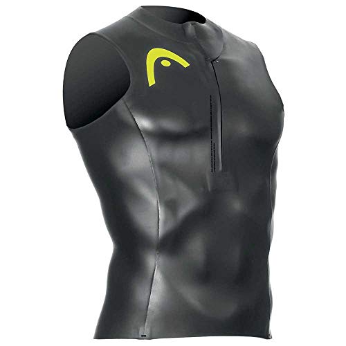 Head Swimrun Race Vest 2.1, 5 Traje Neopreno, Unisex Adulto, Black Brasil, XS