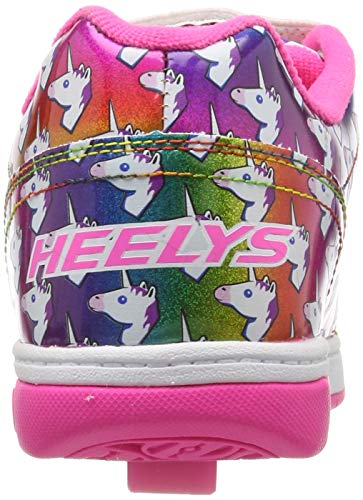 Heelys Dual Up X2, Zapatillas, Multicolor (Rainbow/Unicorn Rainbow/Unicorn), 35 EU