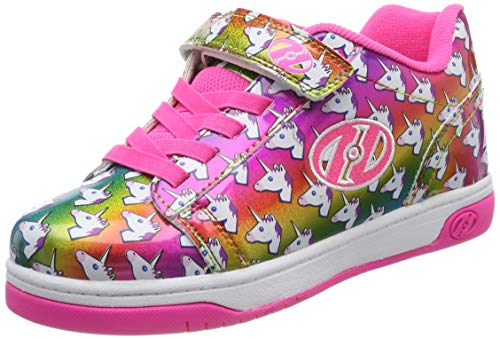 Heelys Dual Up X2, Zapatillas, Multicolor (Rainbow/Unicorn Rainbow/Unicorn), 35 EU