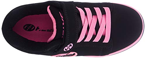 Heelys Dual Up, Zapatillas para niñas, Negro (Black/Pink), 30 EU