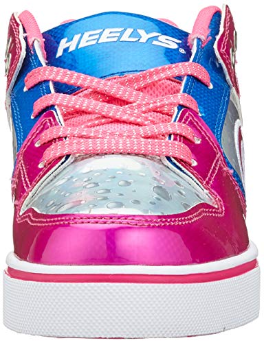 Heelys Motion 2.0 He100587, Zapatillas Mujer, Multicolor (Pink/Silver/Aqua Pink/Silver/Aqua), 38 EU