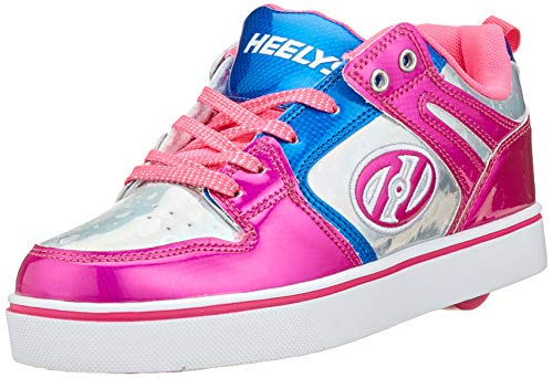 Heelys Motion 2.0 He100587, Zapatillas Mujer, Multicolor (Pink/Silver/Aqua Pink/Silver/Aqua), 38 EU