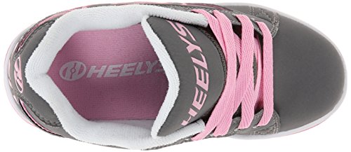 Heelys Propel 2.0 - Zapatillas para niños, Color Gris y Rosa