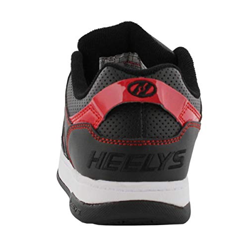 Heelys Voyager (He100607), Zapatillas de Skateboarding Unisex Adulto, Multicolor (Black/Red 000), 38 EU