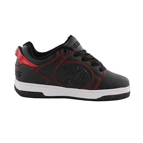 Heelys Voyager (He100607), Zapatillas de Skateboarding Unisex Adulto, Multicolor (Black/Red 000), 38 EU