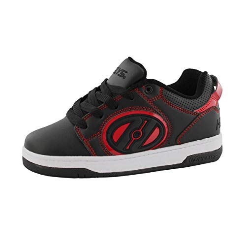 Heelys Voyager (He100607), Zapatillas de Skateboarding Unisex Adulto, Multicolor (Black/Red 000), 38 EU