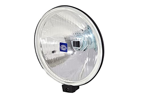 HELLA 1F4 005 750-101 Halógena-Faro de carretera - Comet 500 - 12V - redondo - Número de referencia: 37.5 - montaje exterior - Color de tulipa: gris humo - izquierda/derecha
