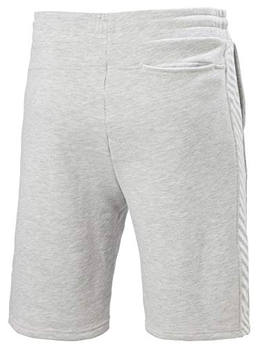 Helly Hansen Active 9 Pulgadas, Shorts Pantalones Cortos para Hombre, Medium, Gris (Grey Melange)