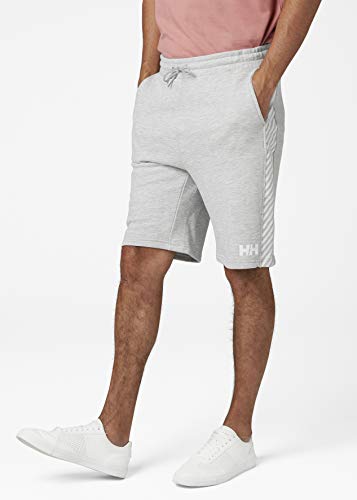 Helly Hansen Active 9 Pulgadas, Shorts Pantalones Cortos para Hombre, Medium, Gris (Grey Melange)