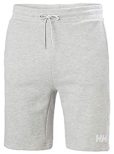 Helly Hansen Active 9 Pulgadas, Shorts Pantalones Cortos para Hombre, Medium, Gris (Grey Melange)