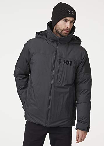 Helly Hansen Chaqueta Arctic Ocean Puffy para hombre, Hombre, Chaqueta, 34059, gris oscuro, medium