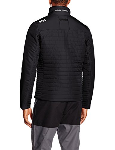 Helly Hansen Crew Insulator - Chaqueta para hombre, Gris/Negro (Ebony), XXL