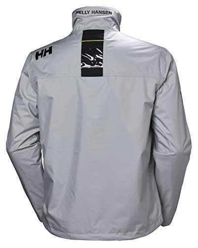 Helly Hansen Crew Midlayer Chaqueta deportiva impermeable, Hombre, Gris (Grey Fog 853), XL