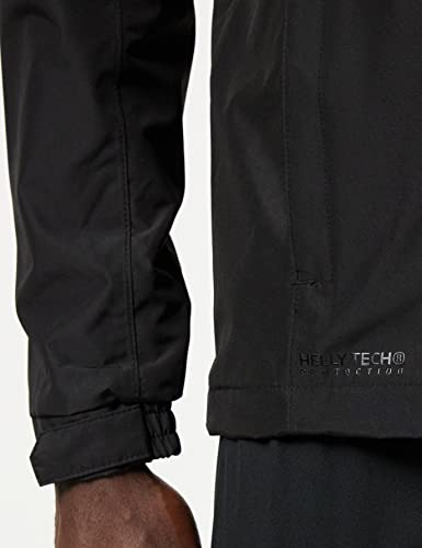 Helly Hansen Dubliner Jacket Chaqueta Chubasquero para Hombre de Uso Diario y para Actividades marítimas con la tecnología Helly Tech, Negro, XL