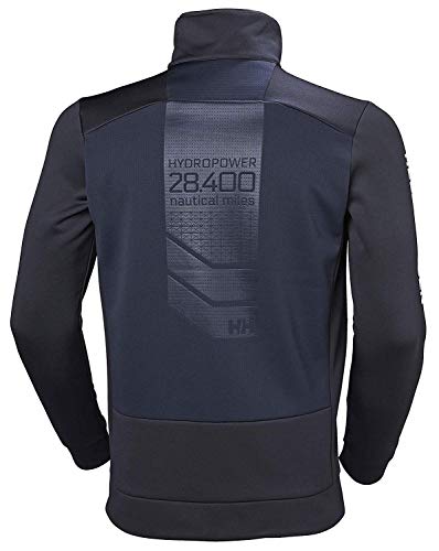 Helly Hansen Hp Fleece Jacket, Chaqueta deportiva para Hombre, Azul (Azul Navy 597), Medium
