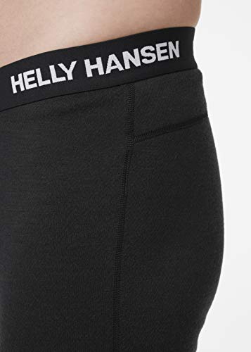 Helly Hansen Lifa Merino Midweight 3/4 Pant 3/4 Pantalon, Hombre, Black, XL