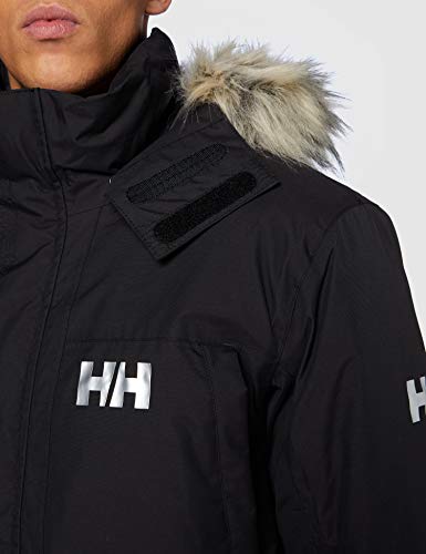 Helly Hansen Montes Parka Down Jacket, Hombre, Negro, S