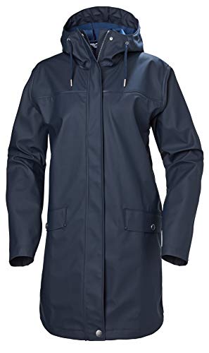 Helly Hansen Moss Outdoor Impermeable Chaqueta De Invierno, Mujer, Azul Marino, L