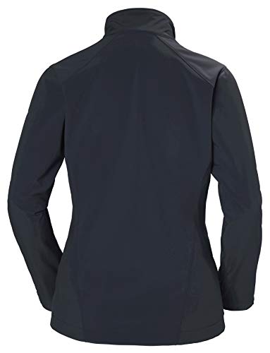 Helly Hansen Paramount Resistente Al Agua Y Al Viento Y Respirable Chaqueta De Softshell, Mujer, Azul (Navy), M