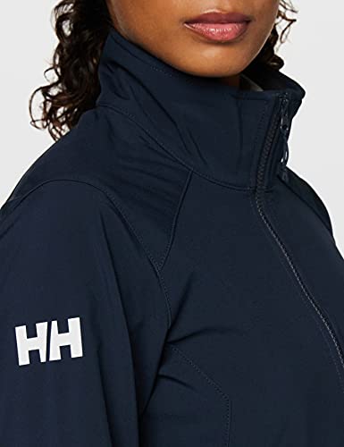 Helly Hansen Paramount Resistente Al Agua Y Al Viento Y Respirable Chaqueta De Softshell, Mujer, Azul (Navy), M