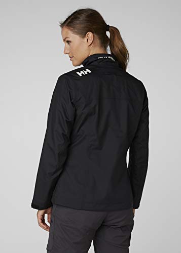 Helly Hansen W Crew Midlayer Jacket Chaqueta Deportiva, Mujer, Negro, L