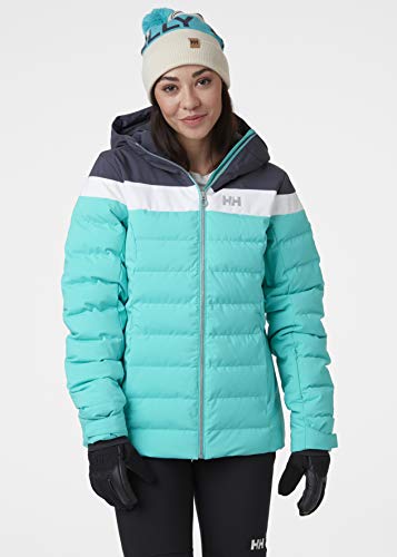 Helly Hansen W Imperial Puffy Jacket Chaqueta Con Doble Capa, Mujer, Turquoise, L
