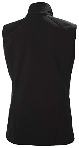 Helly Hansen W Paramount Softshell Vest Chaleco, Mujer, Negro, L