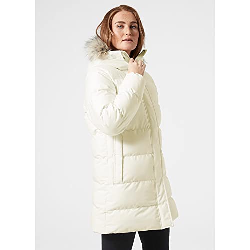 Helly Hansen Women's W Blossom Puffy Parka Jacket, Snow, S