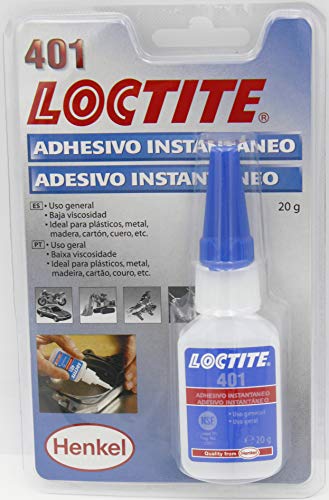 Henkel - Loctite 401 Bc 20G Adhesivo Instantáneo Uso General