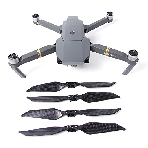 Hensych Hélice de bajo Ruido de Fibra de Carbono 8331 para Mavic Pro Platinum/Mavic Pro, 2 Pares