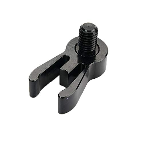 Heritan 2 colores plegable bicicleta cabeza tubo fijación pinza cangrejo garras para brompton bicicleta bicicleta piezas, negro
