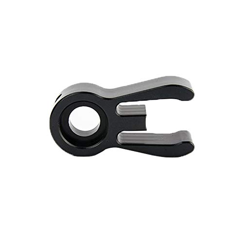 Heritan 2 colores plegable bicicleta cabeza tubo fijación pinza cangrejo garras para brompton bicicleta bicicleta piezas, negro
