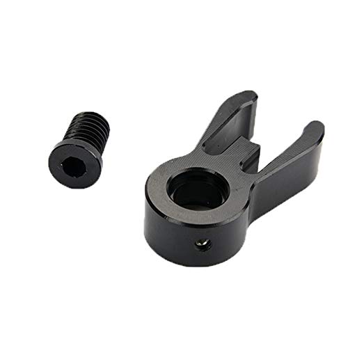 Heritan 2 colores plegable bicicleta cabeza tubo fijación pinza cangrejo garras para brompton bicicleta bicicleta piezas, negro