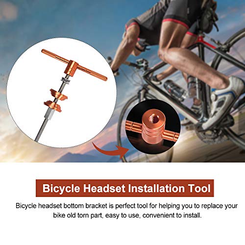 Herramienta de instalación para auriculares de bicicleta - Rodamiento de pedalier universal profesional presiona la herramienta de instalación para auriculares de bicicleta