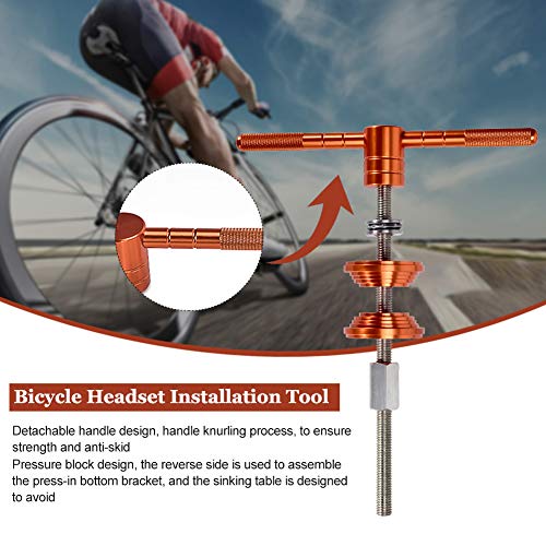 Herramienta de instalación para auriculares de bicicleta - Rodamiento de pedalier universal profesional presiona la herramienta de instalación para auriculares de bicicleta