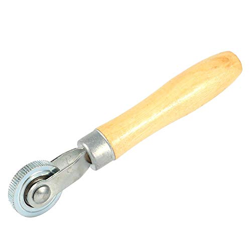 Herramienta de reparación de llantas de parche, manija de madera Juego de herramientas de rodamientos de rodillos de pinchadura de tubo