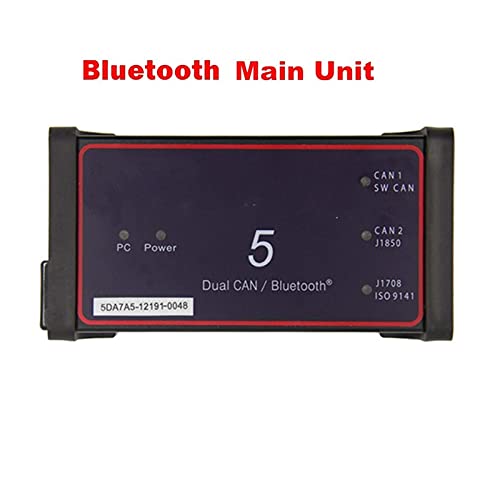 Herramientas de diagnóstico automotriz USB/ Bluetooth DPA5 Dearborn Protocolo Adaptador 5 escáner de camiones de servicio pesado CNH DPA 5 Works Fit for Multi-Brands Support Multi-Language Diagnóstico