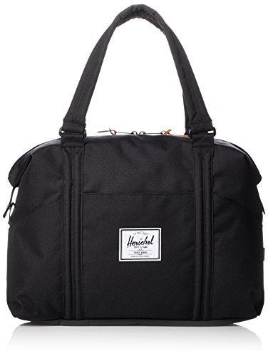 Herschel Bolsa de Playa pequeña al Hombro., Negro , Classic 28.5L