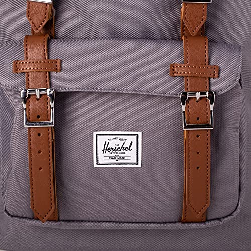 Herschel Little America Mid Classics - Mochila Unisex, Gris