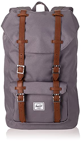 Herschel Little America Mid Classics - Mochila Unisex, Gris