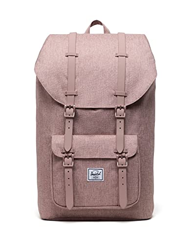 Herschel - Little America - Mochila unisex para adulto, Ash Rose Crosshatch, Talla única, informal.