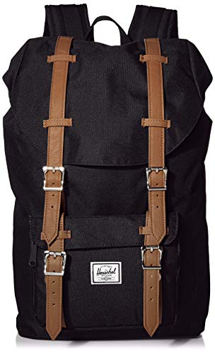 Herschel Little America Rucksack, 25 Liter, Black, 10014-00001-OS