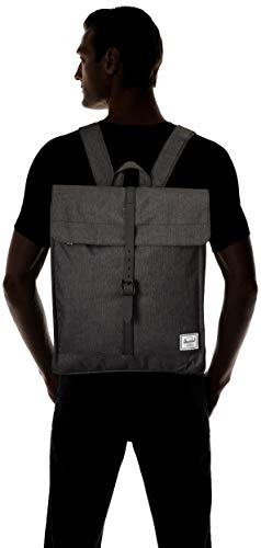 Herschel - Mochila infantil, Somier de goma negra. (Negro) - 10486-02093-OS